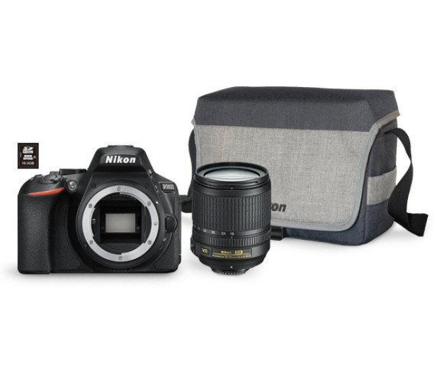 Nikon D5600 + Nikkor AF-P 18-105VR + karta 16GB + torba VBA500K007 - 1447437 - zdjęcie